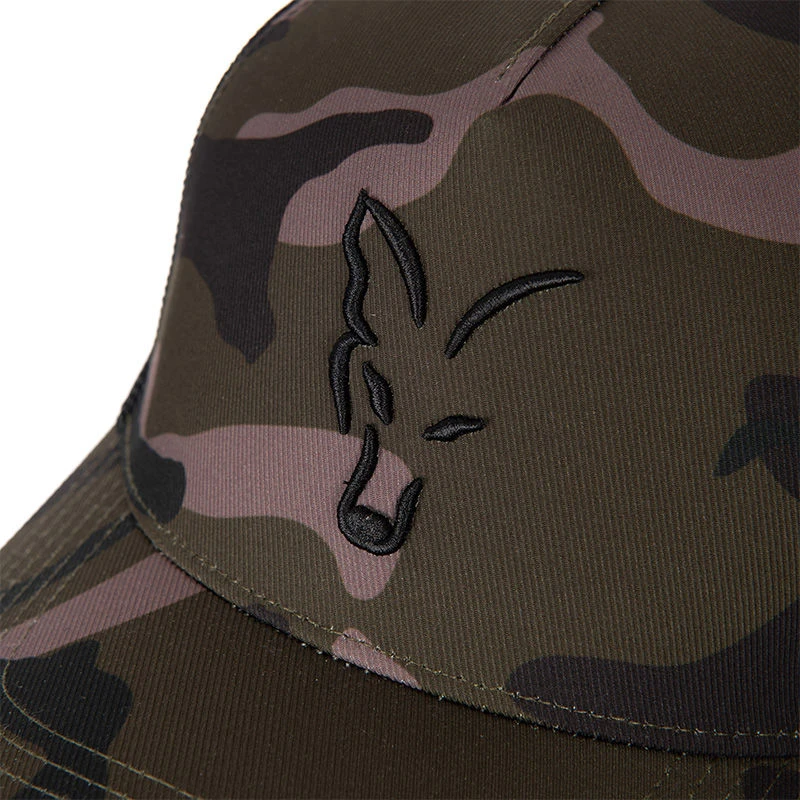 Fox Black Camo Trucker Cap